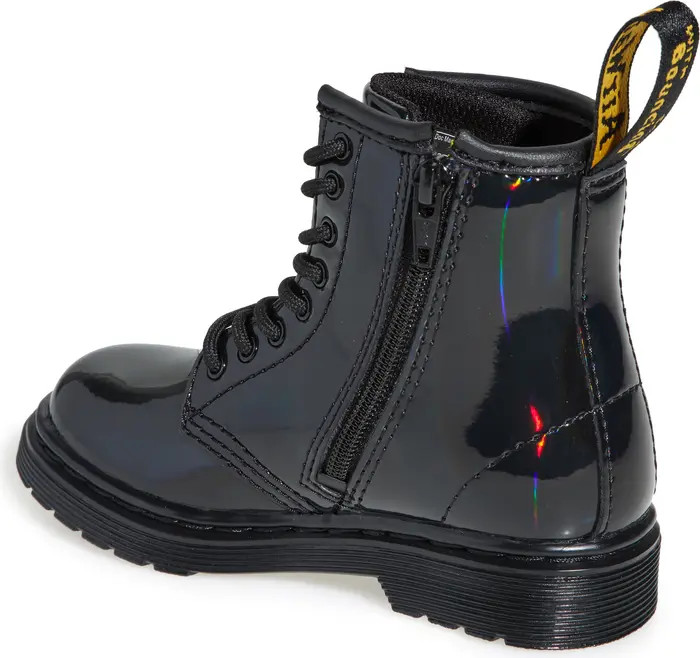 Dr. Martens Kids' 1460 Black Rainbow Boot | Nordstrom | Nordstrom