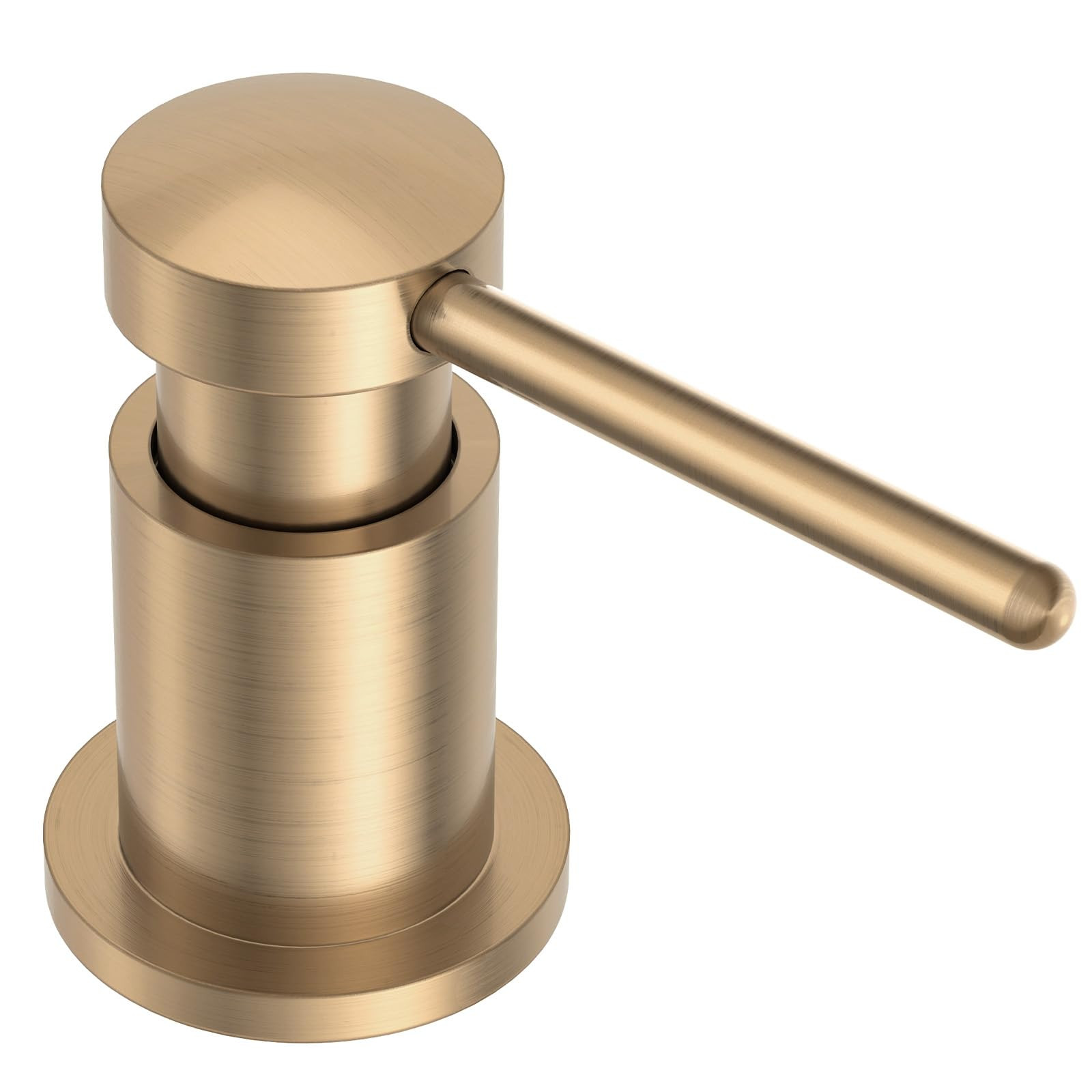 Lava Odoro Champagne Gold Soap Dispenser for Kitchen Sink, Modern Brass Built in Countertop Pump ... | Amazon (US)