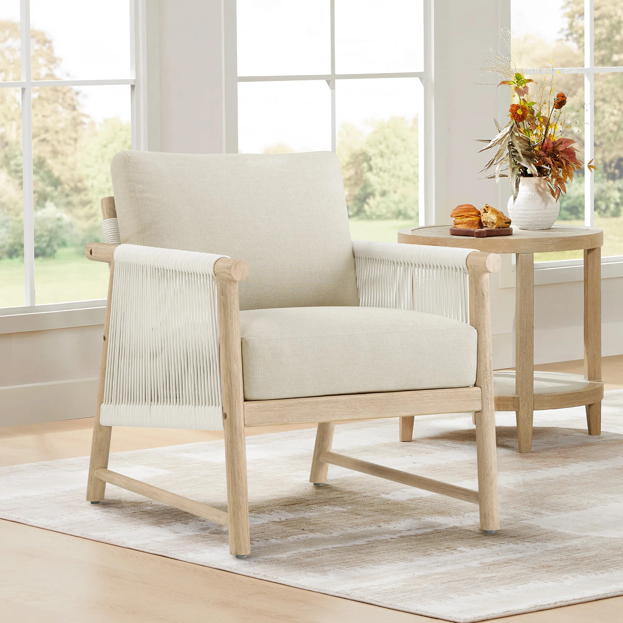 Ebern Designs Brena Upholstered Armchair & Reviews | Wayfair | Wayfair North America