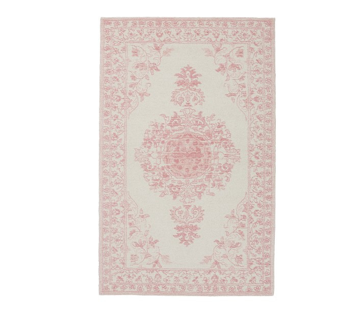 Monique Lhuillier Wool Viscose Persian Rug | Pottery Barn Kids