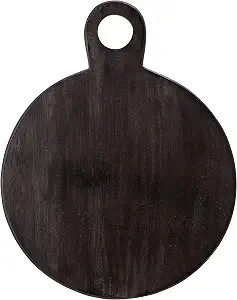 Bloomingville Black Acacia Wood Tray/Cutting Board | Amazon (US)