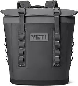 YETI Hopper M12 Backpack Soft Sided Cooler with MagShield Access, Charcoal | Amazon (US)