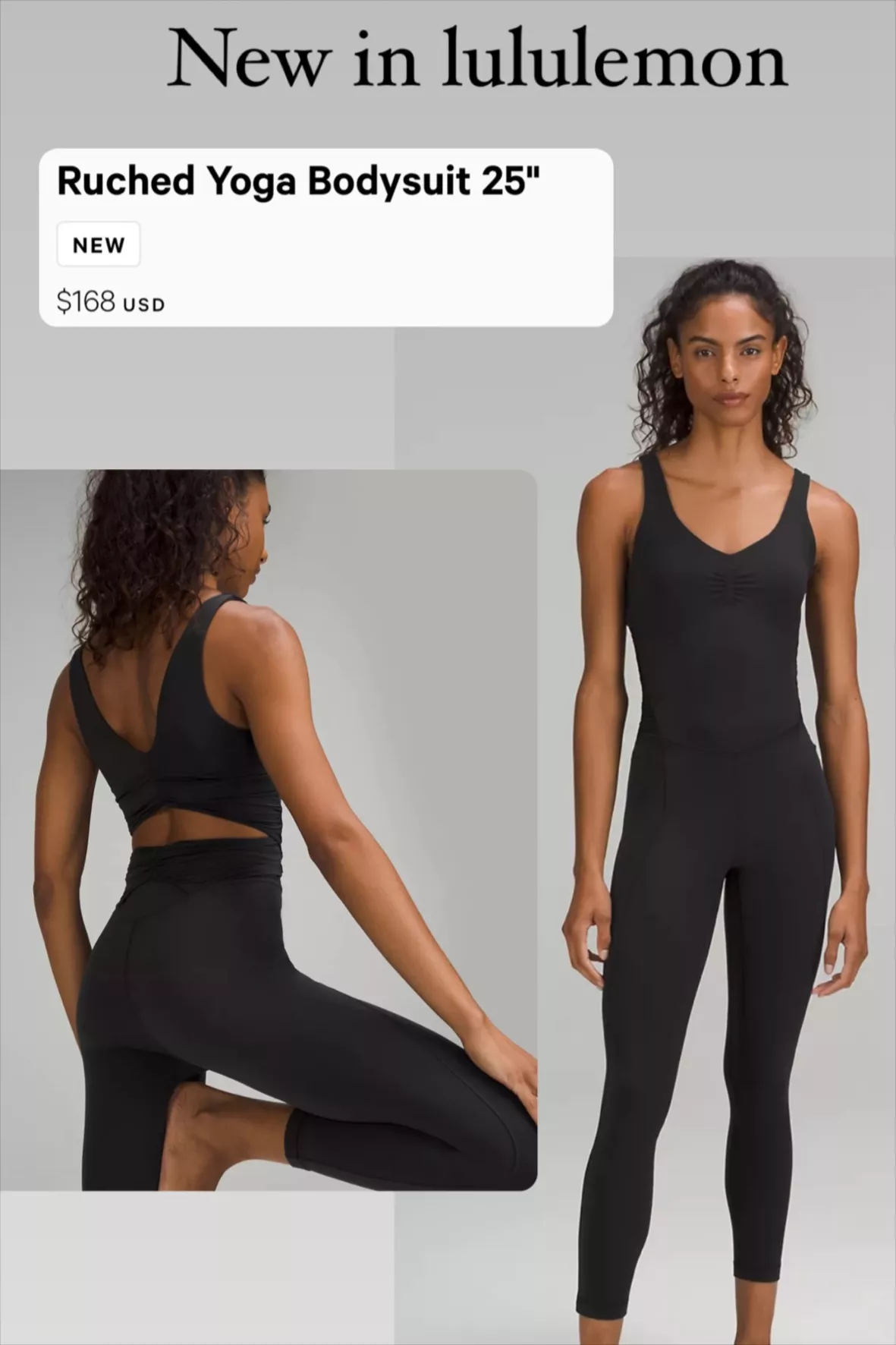 Ruched Yoga Bodysuit 25 curated on LTK