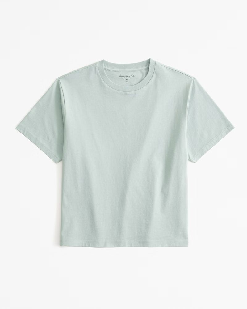 Essential Premium Polished Relaxed Tee | Abercrombie & Fitch (US)