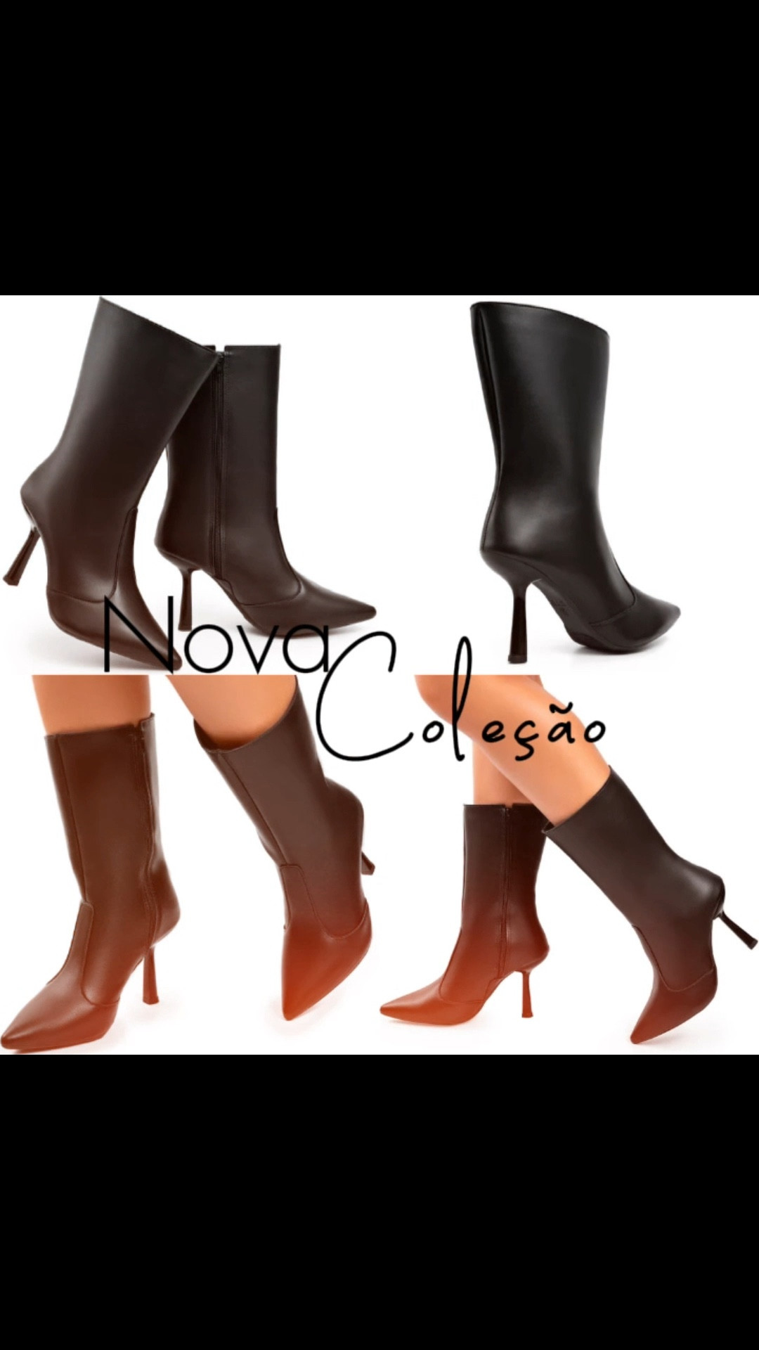 Bota Feminina Salto Fino Cano Médio - Preto

#LTKbrasil #LTKpromo #LTKshoes