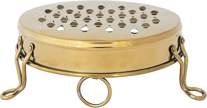 Creative Co-Op, Gold Stainless Steel Footed Grater, Finish, 6.5" Round | Amazon (CA)