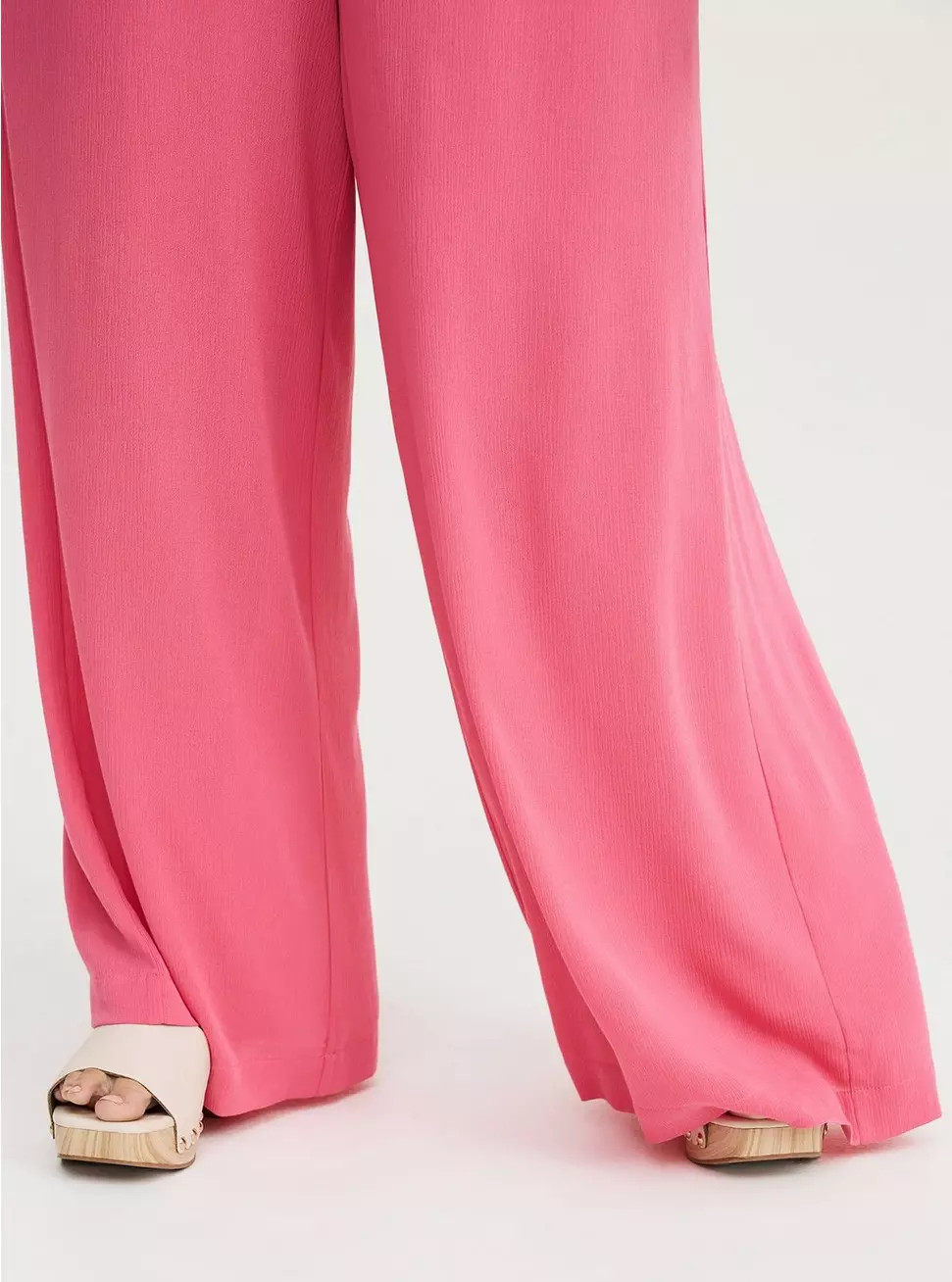 Pull-On High-Rise Gauze Wide-Leg Pant | Torrid (US & Canada)