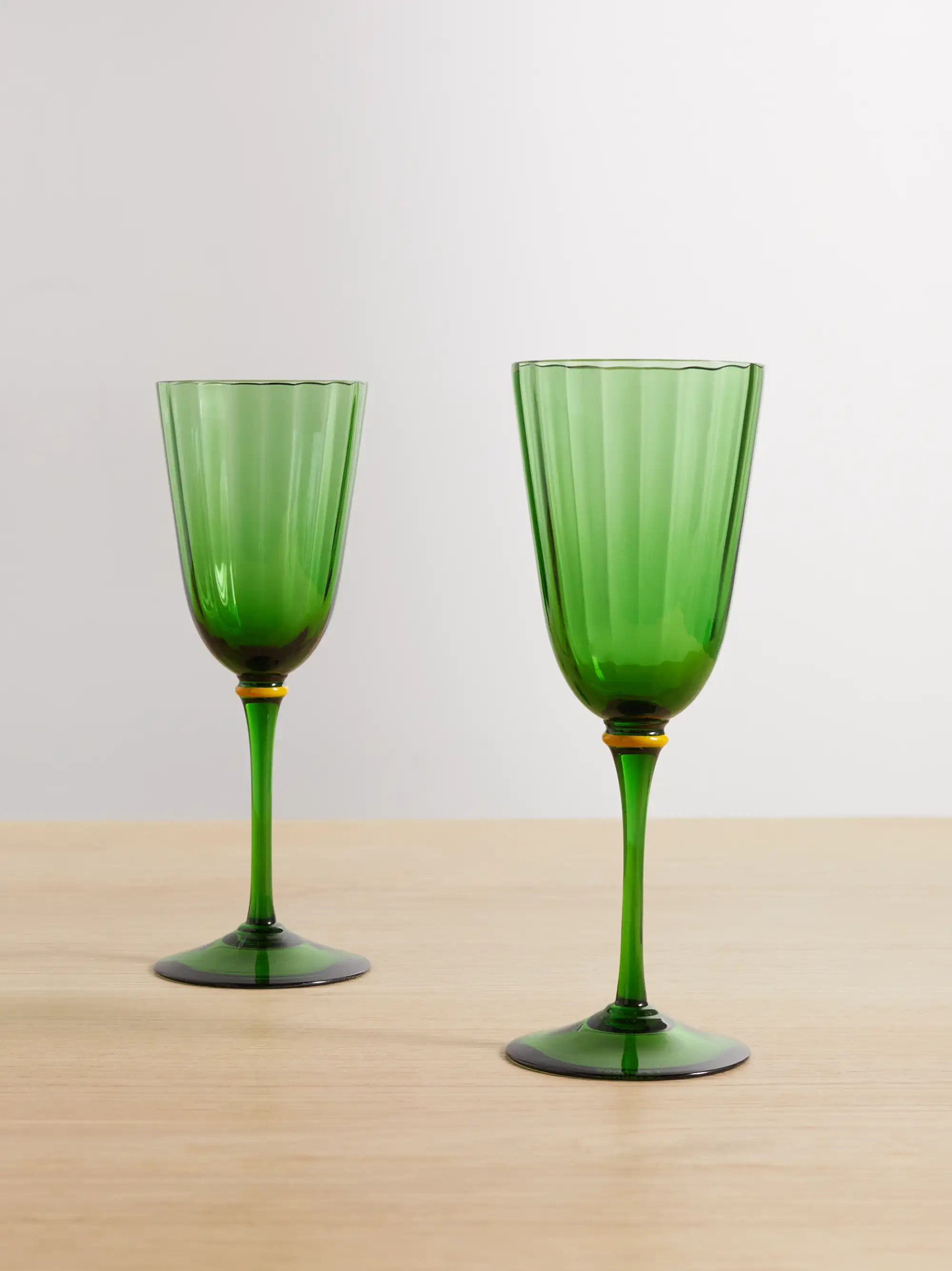Set of two Murano wine glasses | NET-A-PORTER (US)