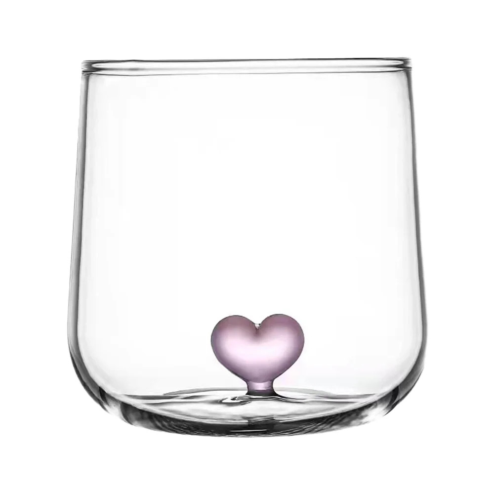 Valentines Glass Jar 1Pcs Pink 8.5x3.3In High Borosilicate Glass For Drink Storage And Banquets | Walmart (CA)