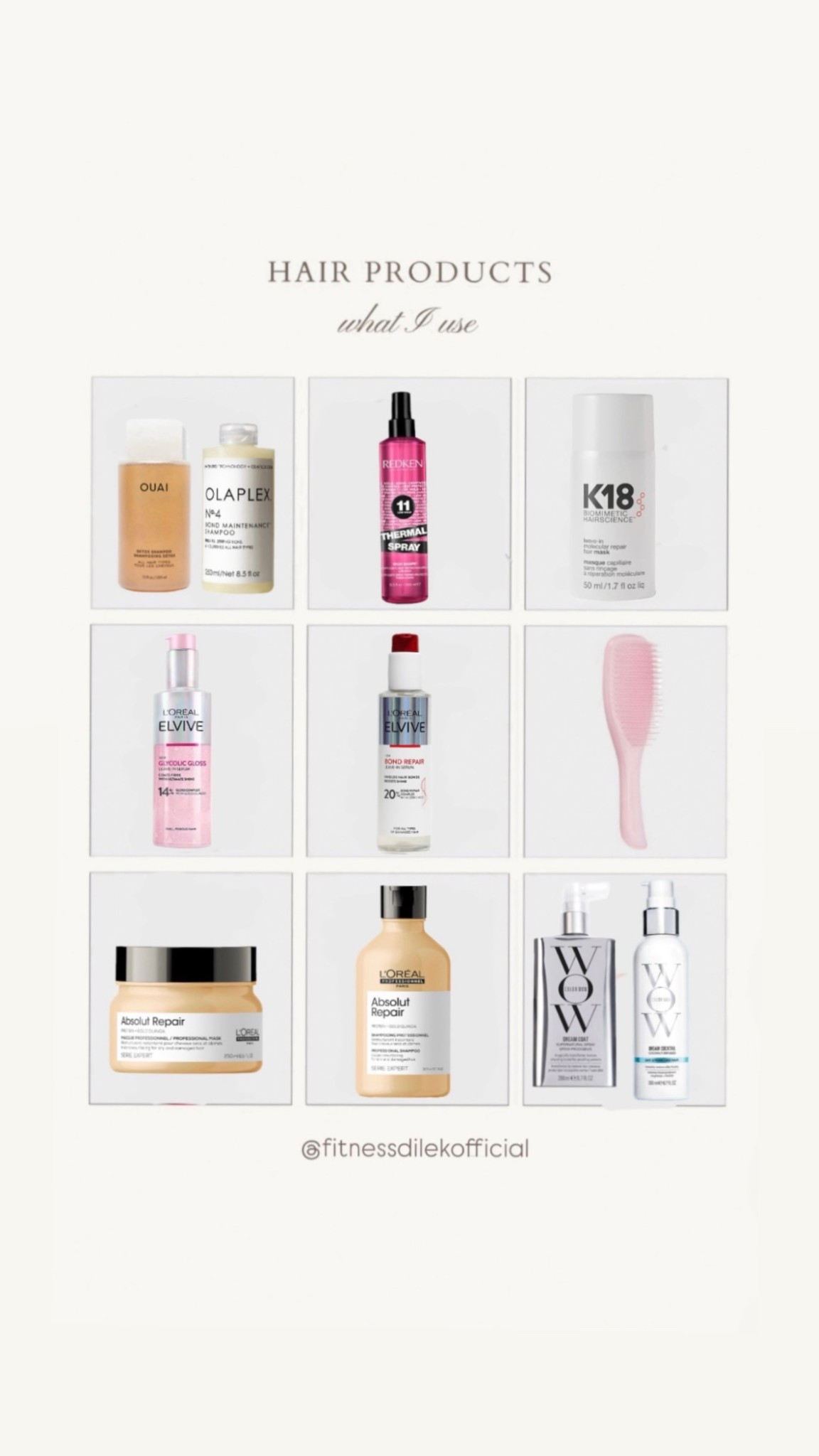 Hair products I love!❤️ 

#LTKeurope #LTKbeauty #LTKuk

#LTKbeauty #LTKeurope #LTKuk