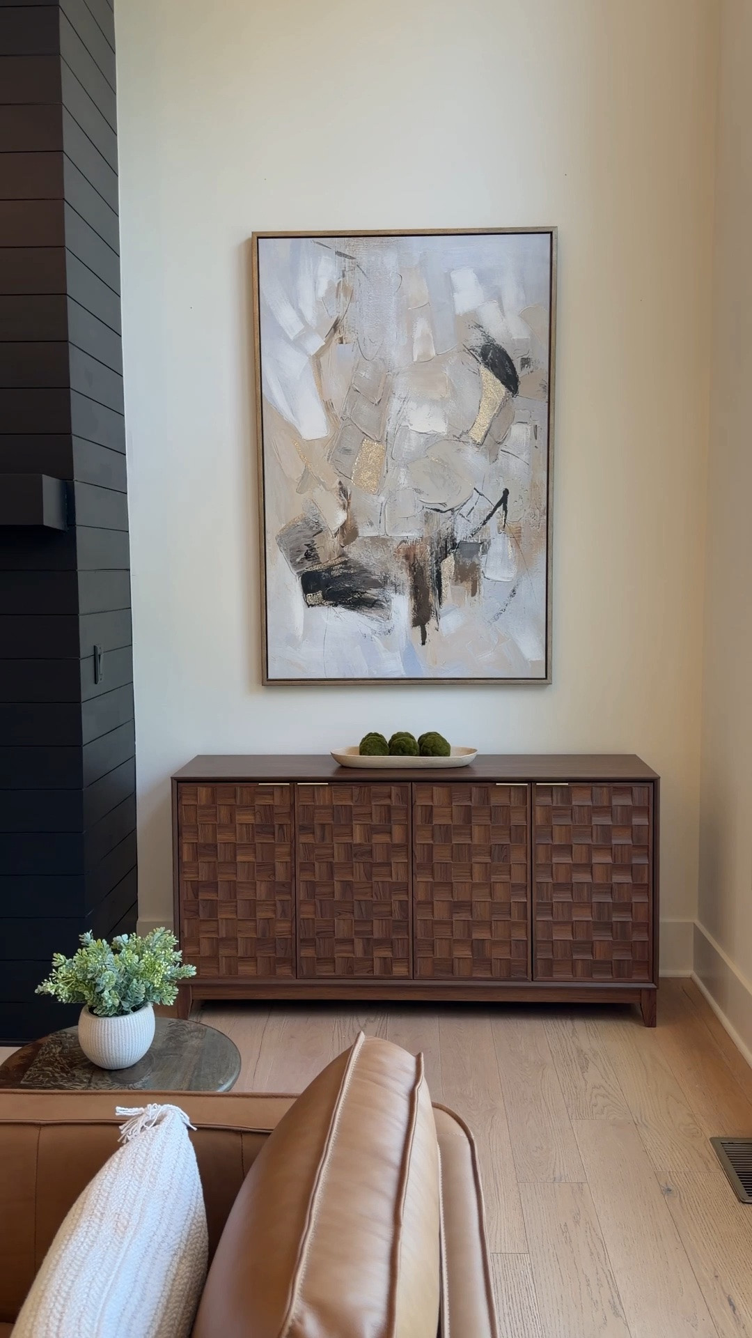 This $277 Wayfair cabinet looks like a high-end designer piece. 🤍  One of our favorite Wayfair finds for creating a custom, luxury feel without the luxury price.

#Wayfair, accent cabinet, console, living room decor, modern transitional, organic modern, statement art

#LTKHome #LTKSaleAlert