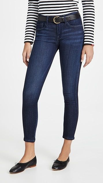 Le Skinny De Jeanne Crop Jeans | Shopbop