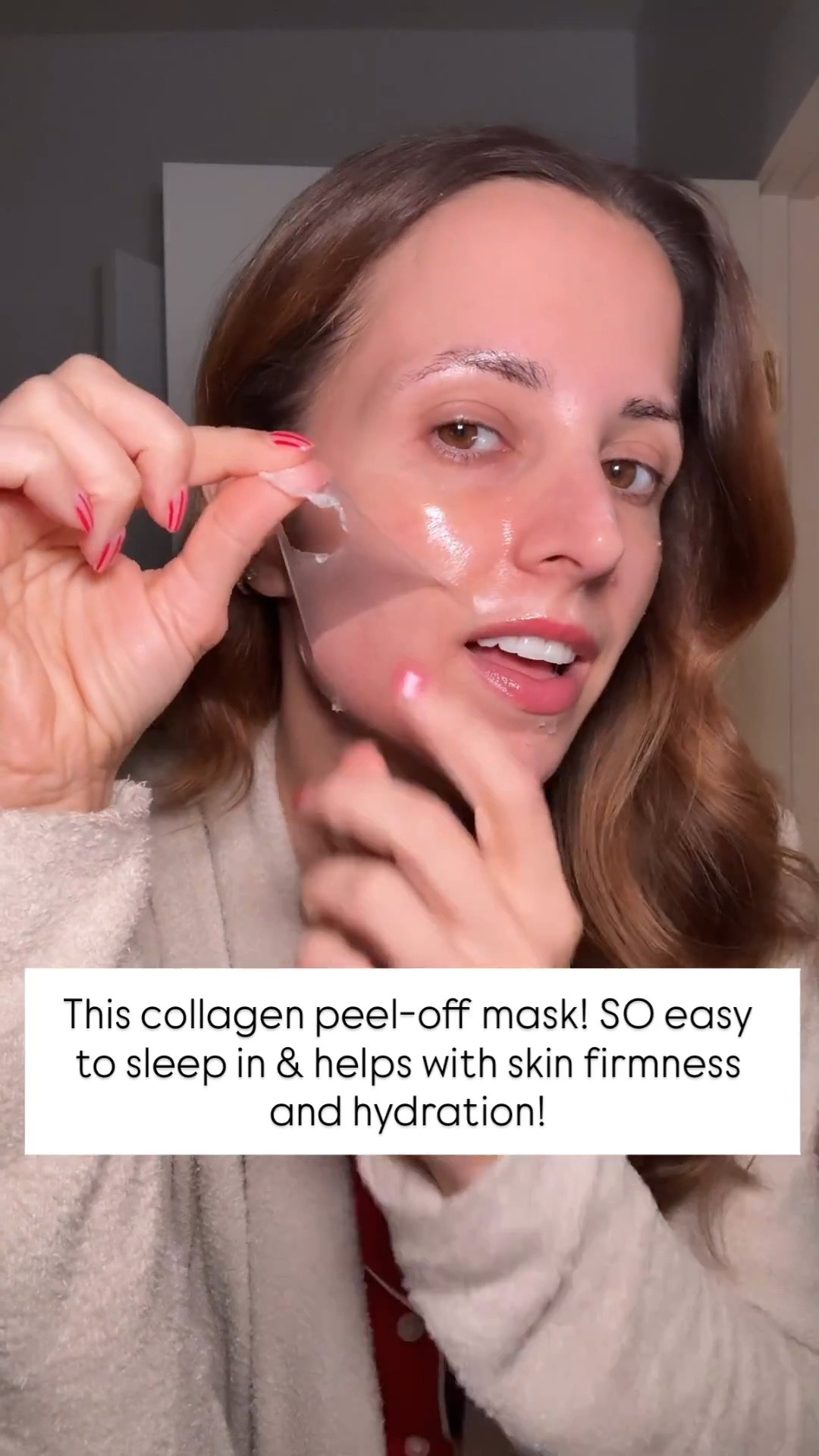 This collagen peel-off mask is great if you don’t want to sleep in a traditional mask. It dries within 15 minutes. You can sleep in it or leave it on for a few hours and peel it off or use a washcloth to wash it off. 

#LTKgrwm #LTKselfcare #LTKBeauty