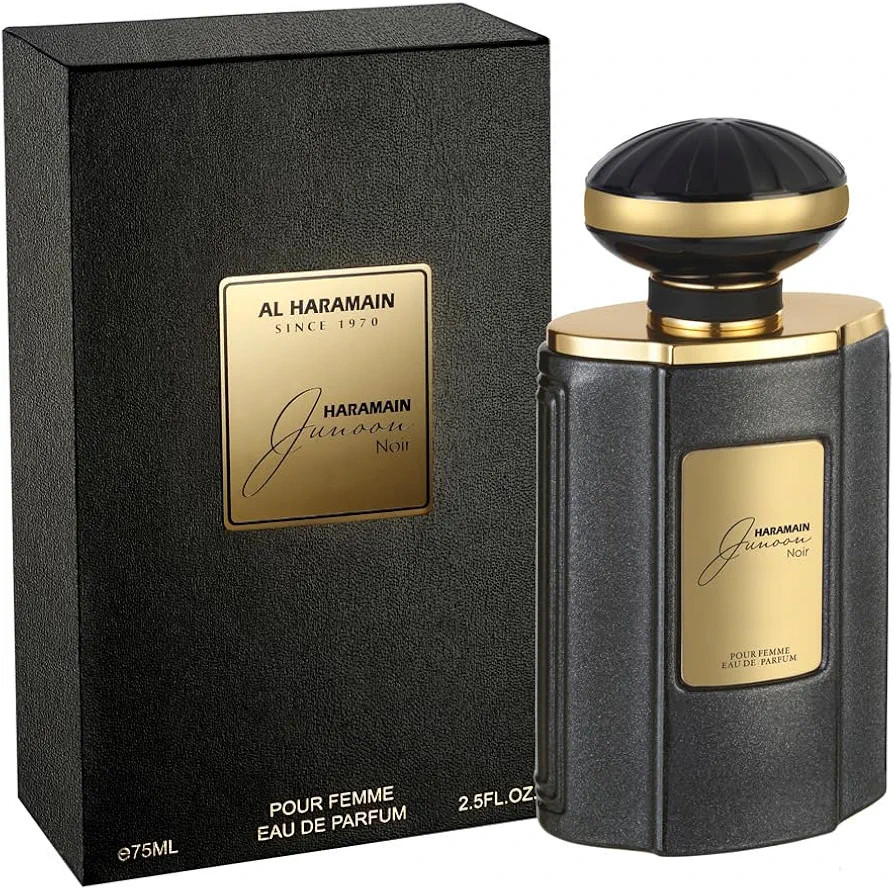 Al Haramain Junoon Noir for Women - Arabian Perfume - Long Lasting Arabic Perfume - Oriental Flor... | Amazon (US)