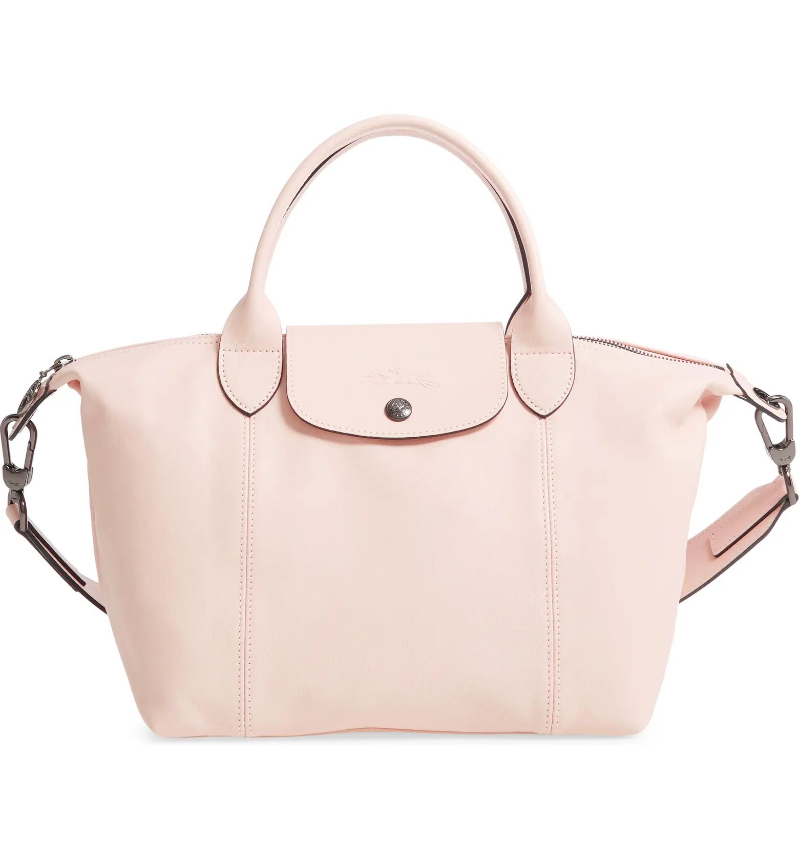 Longchamp Le Pliage Cuir Leather Shoulder Bag | Nordstrom | Nordstrom