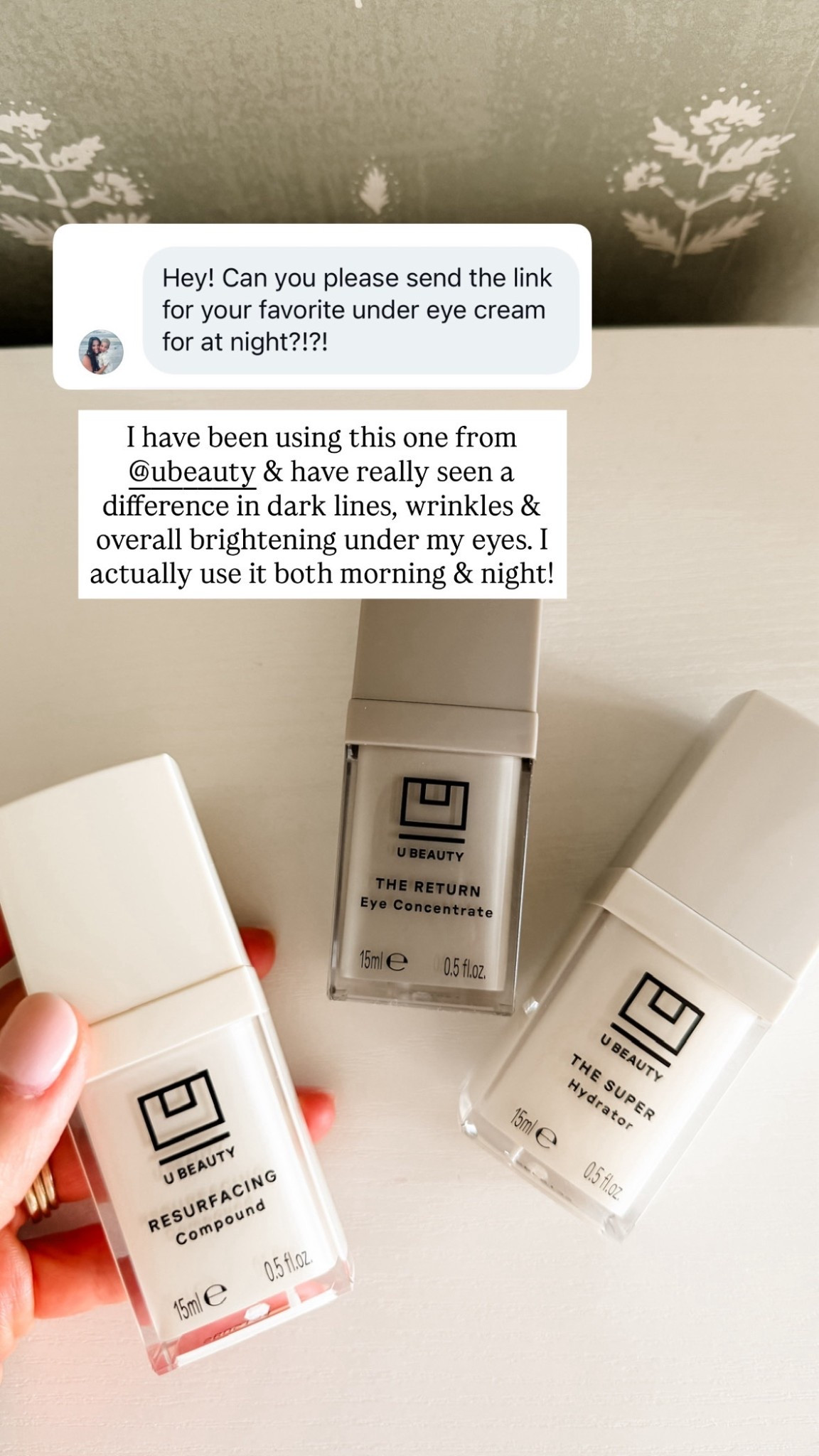 I’ve been loving my skincare from @ubeauty ! These would make great Mother’s Day gifts!

Loverly Grey, Ubeauty, skincare finds, beauty finds 

#LTKBeauty
