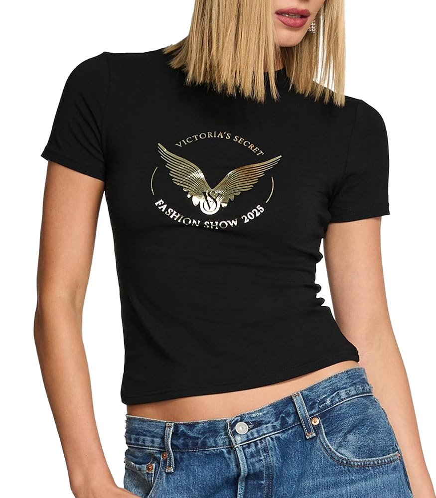 Victoria's Secret Fashion Show Women's Cotton Tee (XS-L) | Amazon (US)
