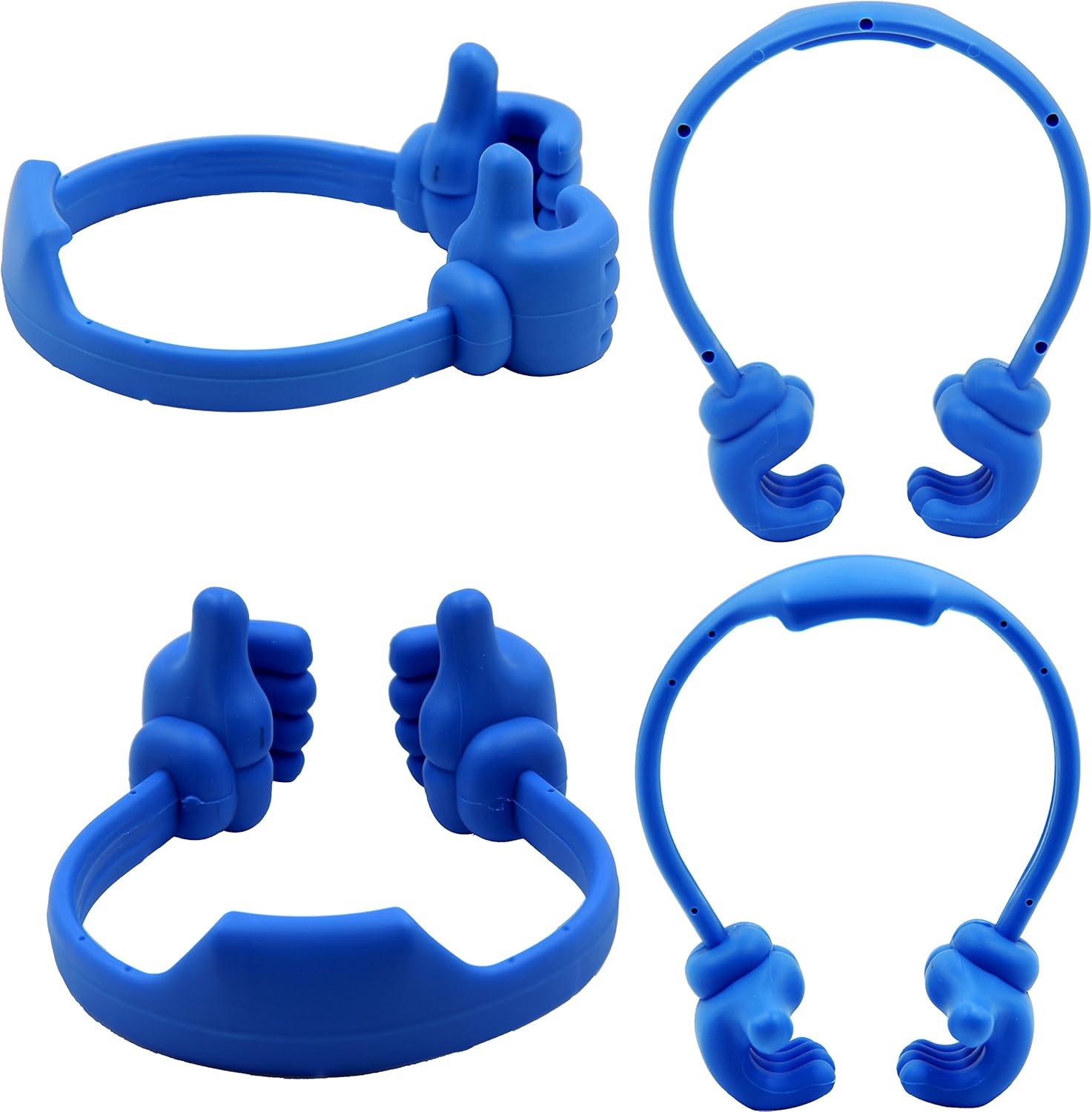 Honsky Universal Flexible Thumb Smartphone Stand Holder - Blue | Amazon (US)