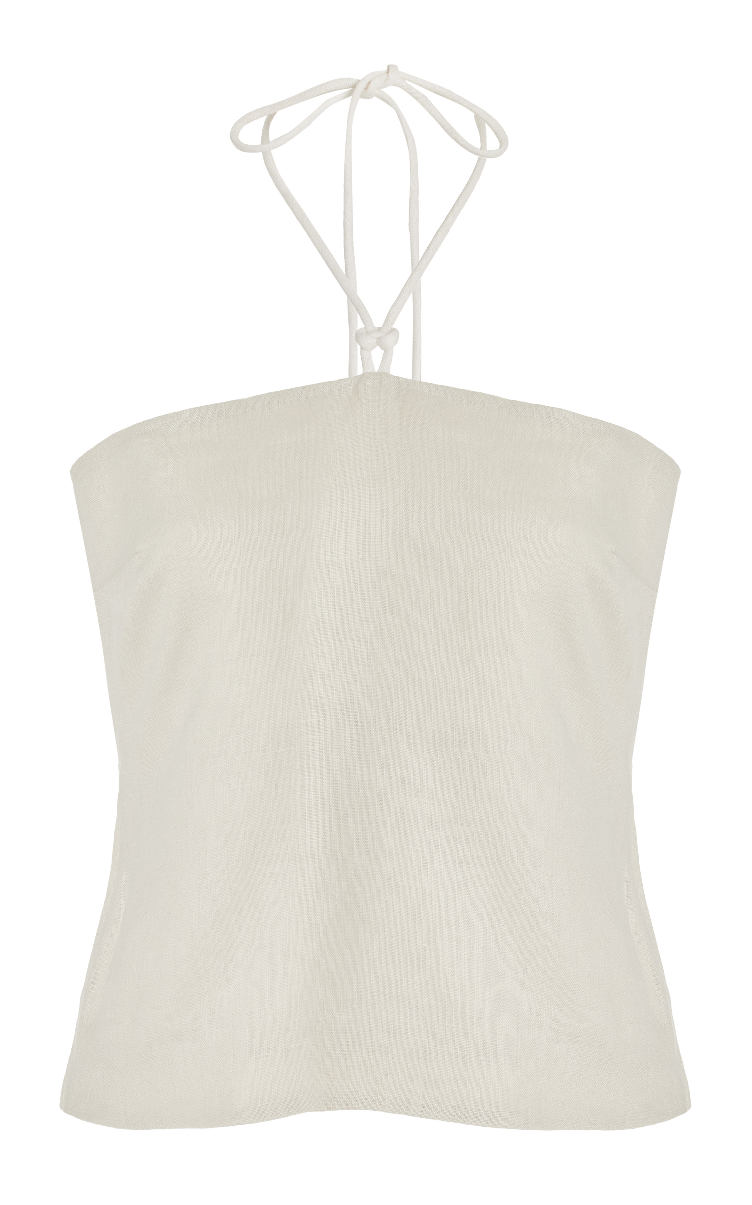 D'Orsay Corded Linen Halter Top | Moda Operandi (Global)