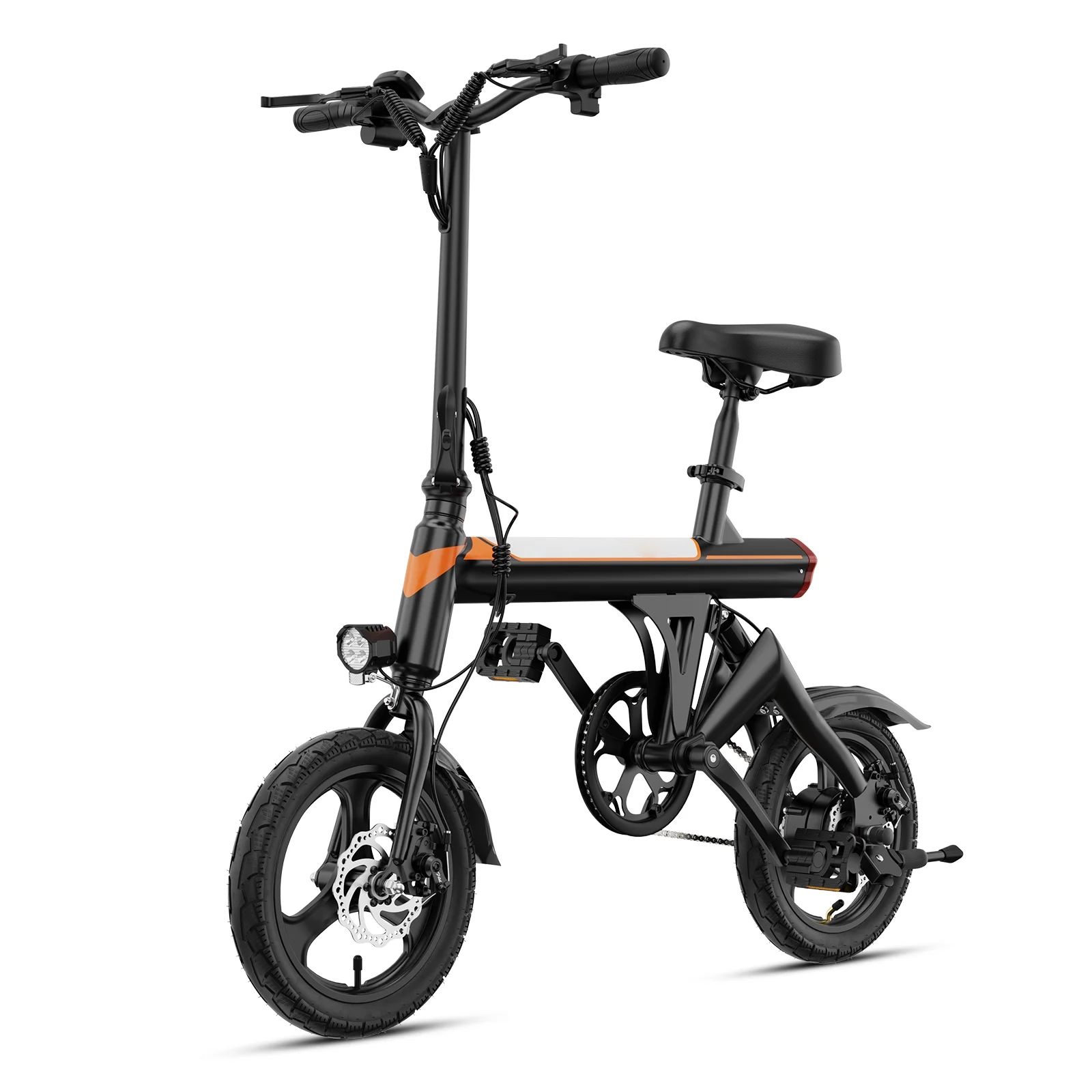 Yoloway EB3 Folding Electric Bike for Adults, 350W Electric Bicycle with 36V/7.5AH Battery, 14" F... | Walmart (US)