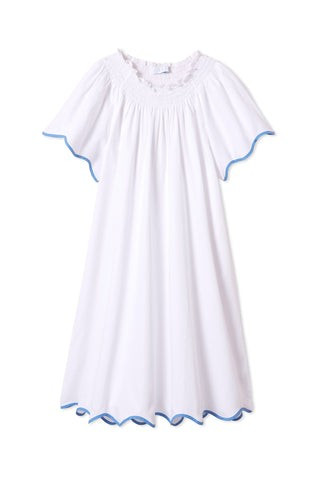 Patio Dress in Sky | LAKE Pajamas