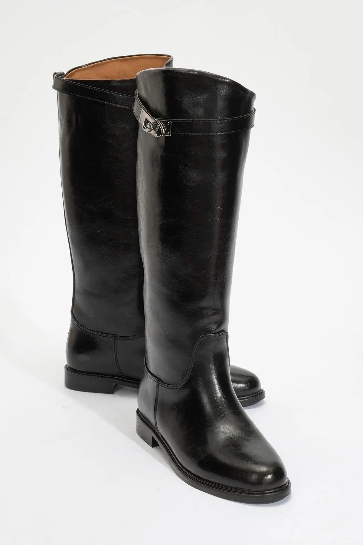 Prologue Shoes Yoko Knee High Boot in Beige Faux Leather at Nordstrom, Size 8 | Nordstrom