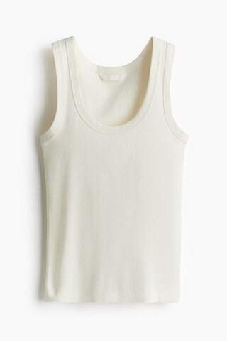 Fitted vest top | H&M (UK, MY, IN, SG, PH, TW, HK)