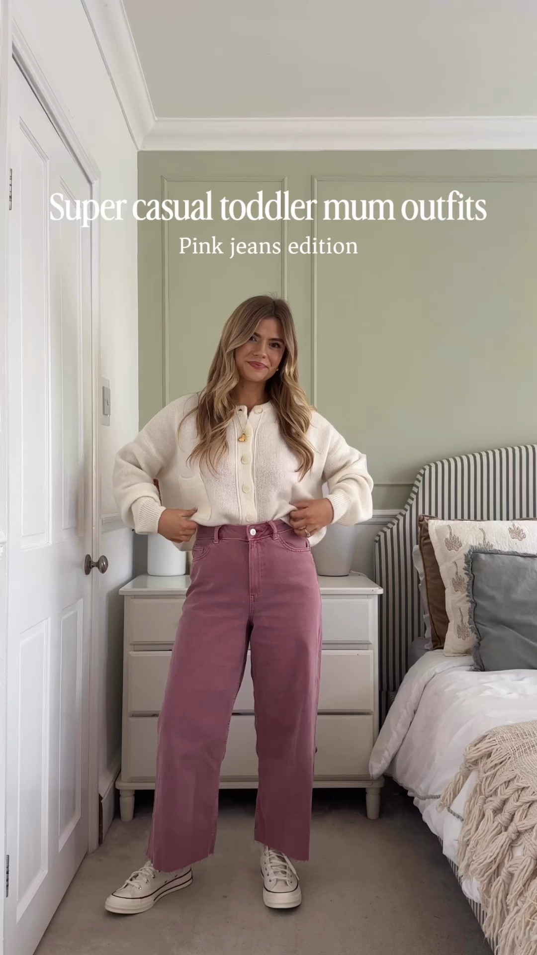 Toddler mum outfits - pink jeans styling 

#LTKootd #LTKmomlife #LTKspring