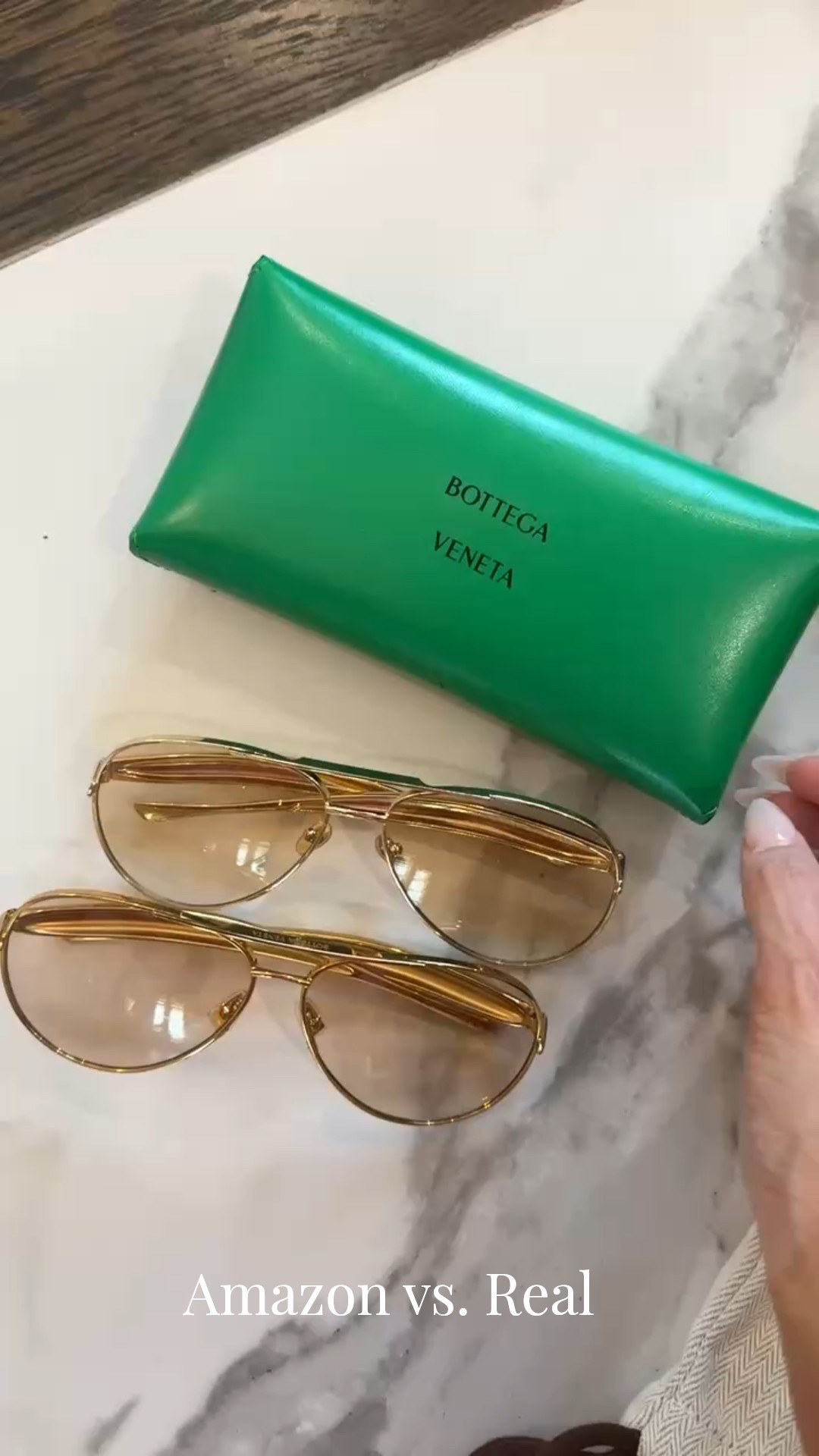 Save or Splurge Bottega Glasses! 
$655 vs $16 

Save or splurge, Bottega Sardine Aviator Sunglasses, Lookalikes, Bottega lookalike sunglasses, Amazon finds, Amazon prime, Amazon sunglasses, Emily Ann Gemma

#LTKSaleAlert #LTKTravel #LTKstorytime