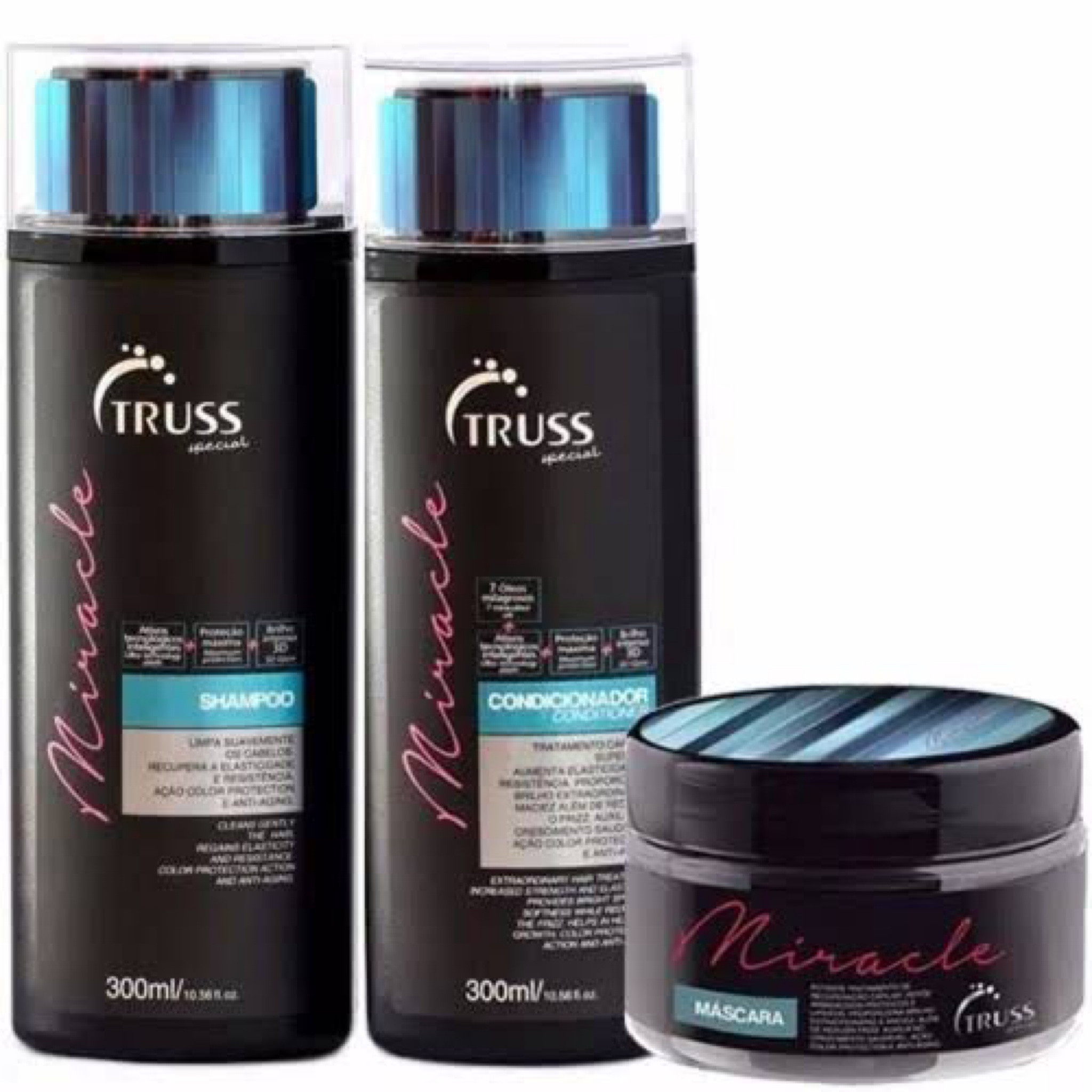 Truss Miracle Kit Shampoo 300ml + Condicionador 300ml + Máscara 180g

Mais um queridinho 😍😍

#LTKbrasil #LTKSale #LTKbeauty
