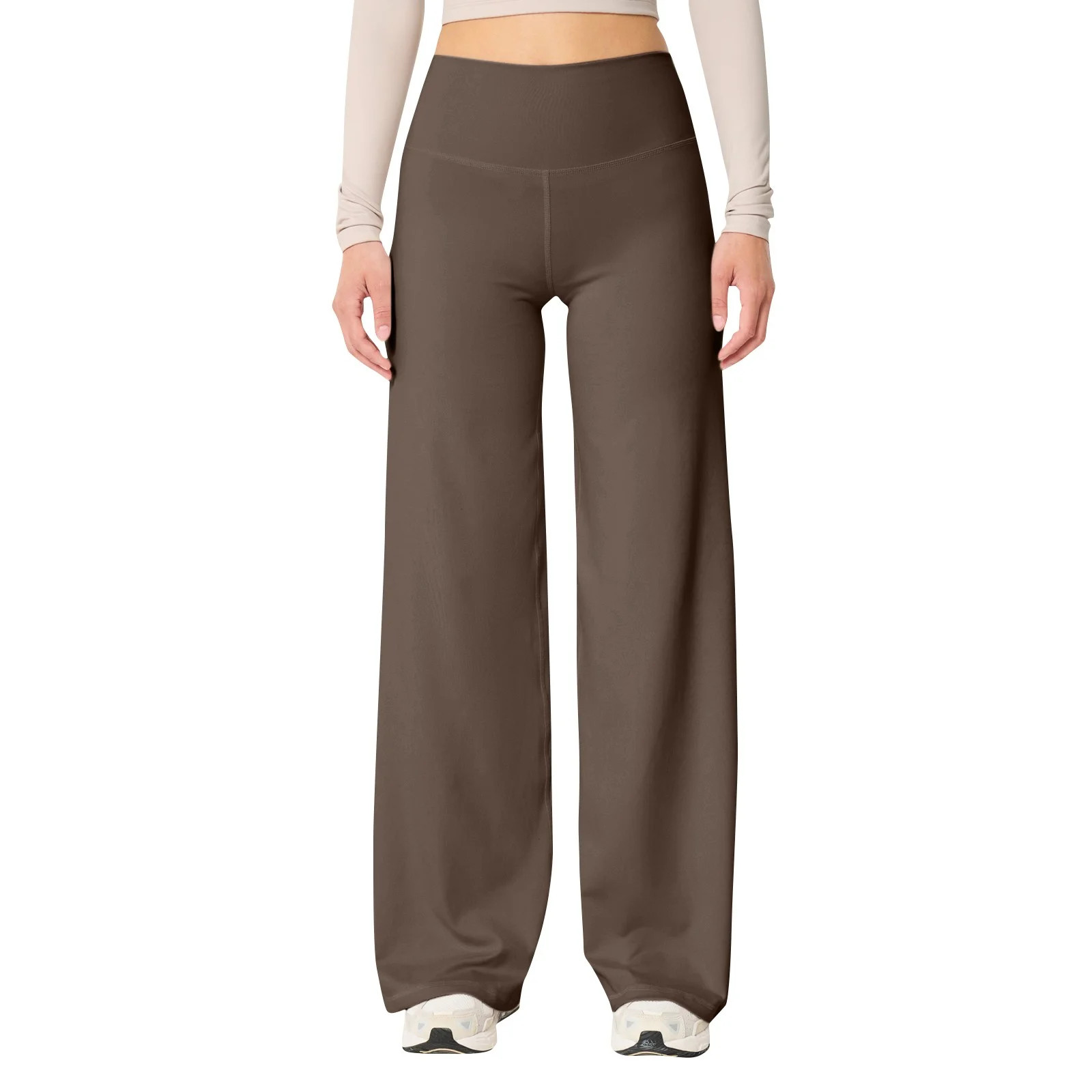 vigerkar Wide Leg Pants for Women Soft Stretchy Tummy Control Yoga Pants Athletic Workout Pant Co... | Walmart (US)