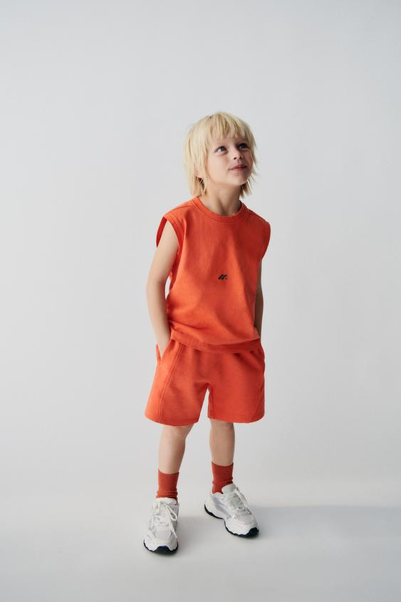 GARMENT DYE LOGO T-SHIRT | Zara US