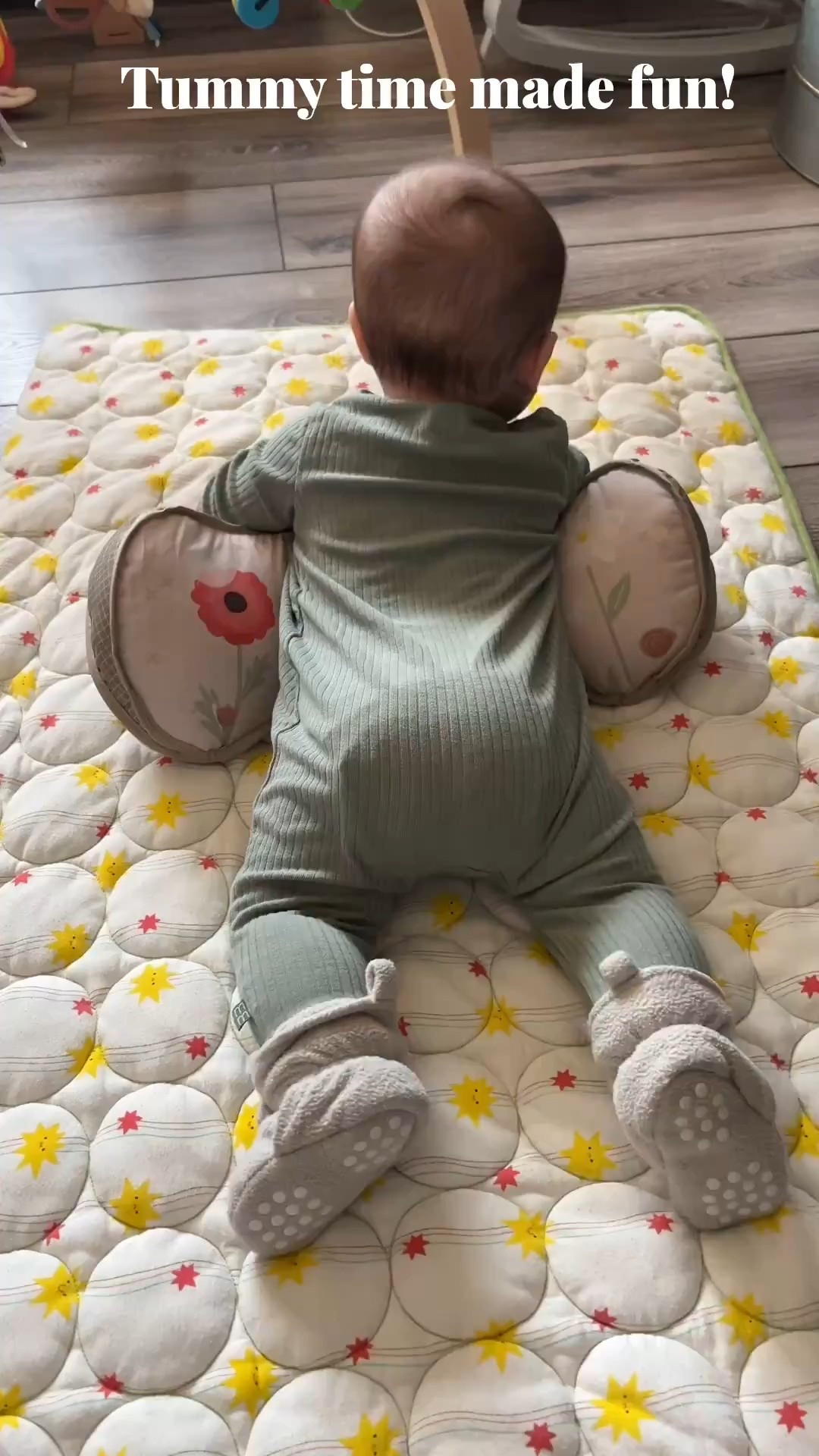 Another tummy time fav! This support pillow has really helped her practice reaching outward for toys!

#tummytime #baby #support #musthave #development #amazon

#LTKBaby #LTKmomlife