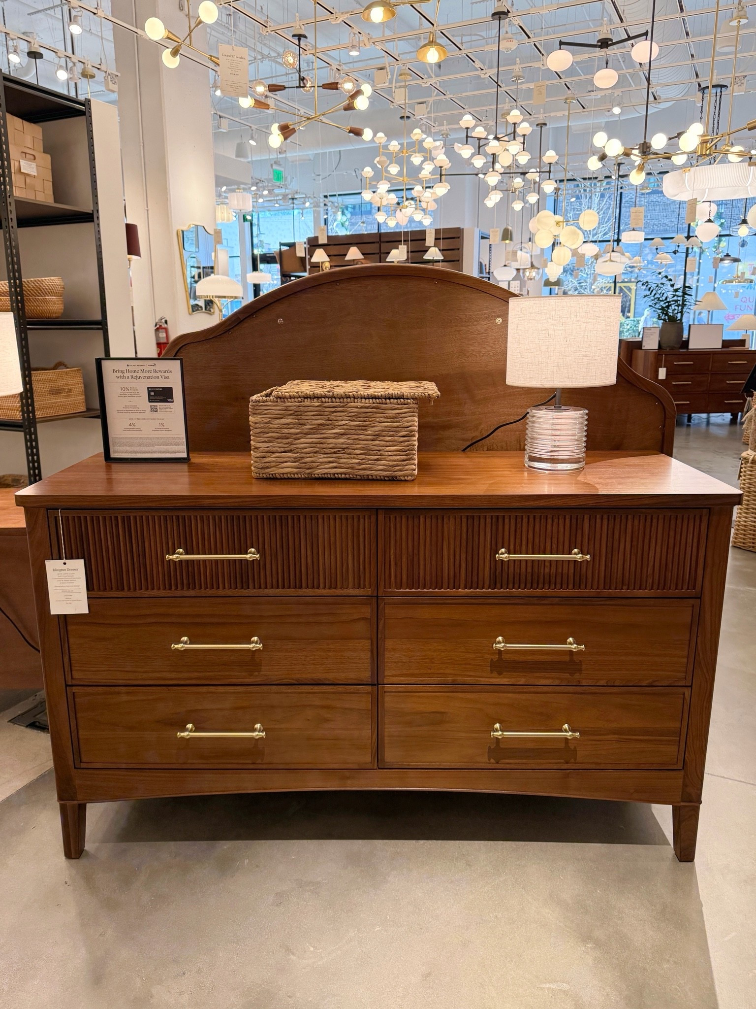 Sale alert! ✨ The Islington 60” Dresser from Rejuvenation in the rich walnut finish is such a stunning luxury storage piece. 🤎 The fluted detailing and warm wood tones give it an elevated, designer-inspired look that feels timeless and refined. 💫 A gorgeous dresser for creating a rich, high-end bedroom space with plenty of stylish storage. Linked this piece and other similar styles! 🙌🏻 #dresser #bedroomfurniture #bedroomstorage

#LTKHome #LTKSaleAlert
