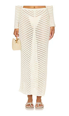 DEVON WINDSOR Rafaella Skirt in Butter from Revolve.com | Revolve Clothing (Global)