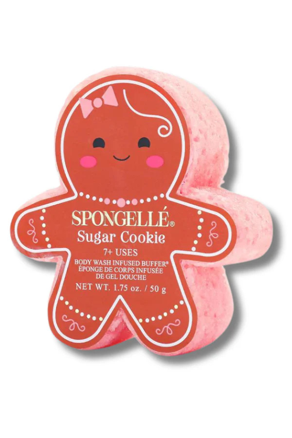Candy Cane Gingerbread Holiday Buffer | Spongelle | The Willow Tree