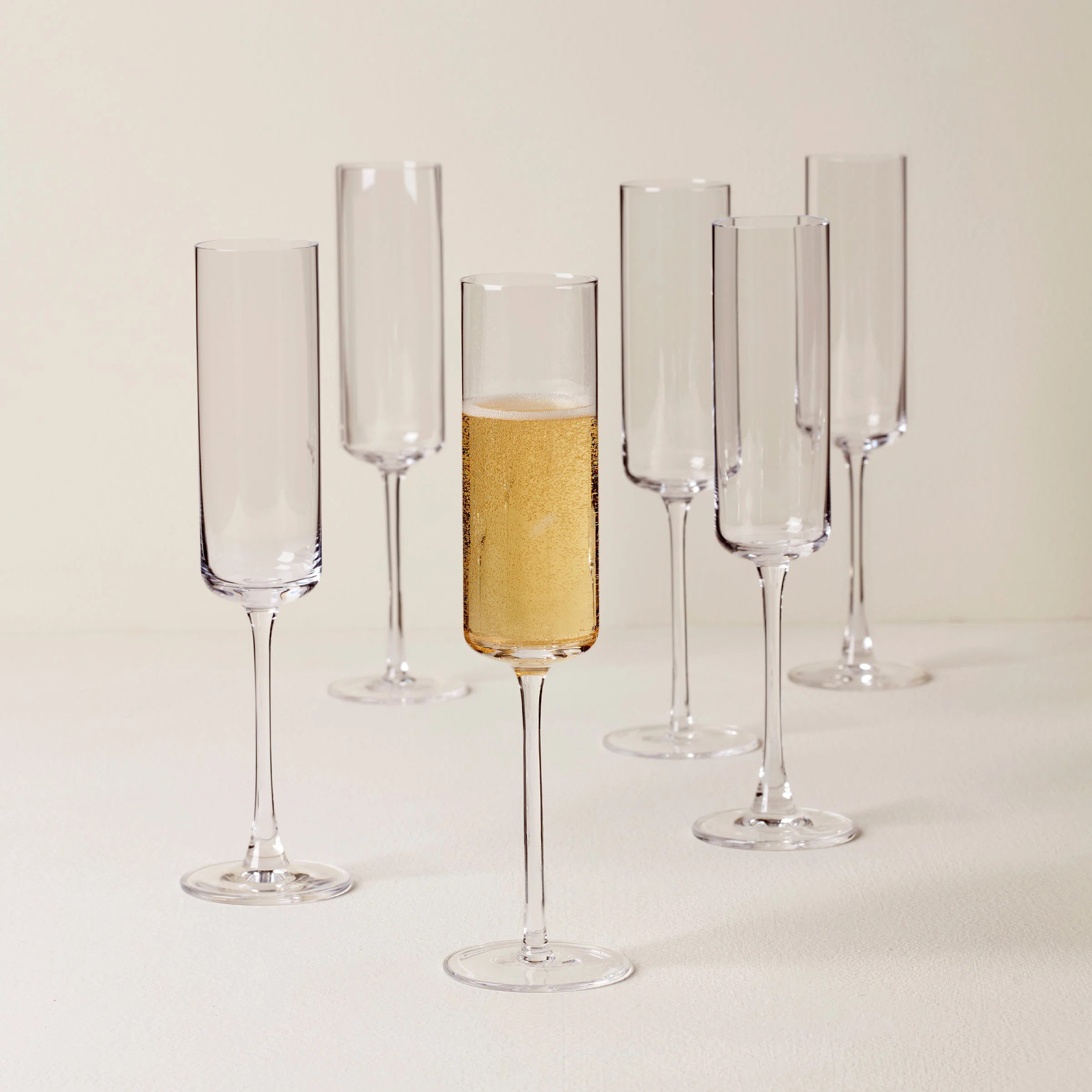 Lenox Tuscany Classics Straight Flutes, Set Of 6 (Set of 6) | Wayfair North America