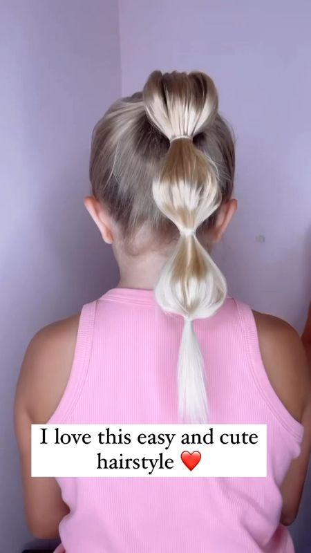 How to do a bubble braid 💗 sharing my favorite hair products to use. 

#LTKBeauty #LTKStyleTip