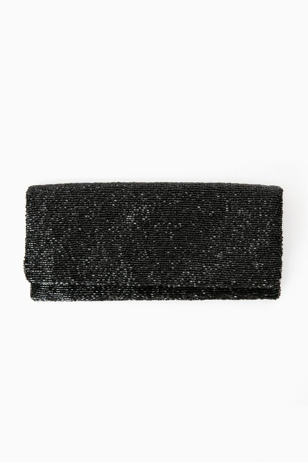 Black Beaded Clutch | Tuckernuck (US)