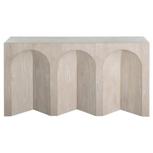 Gabby Arlee French Country Beige Wood Rectangular Console Table | Kathy Kuo Home