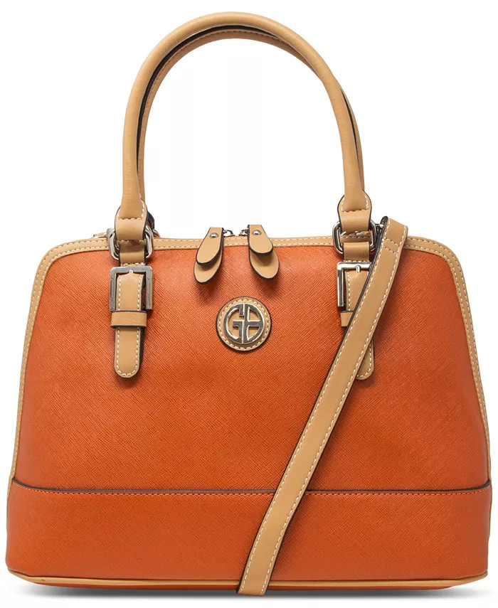 Saffiano Dome Satchel, Created for Macy's | Macys (US)