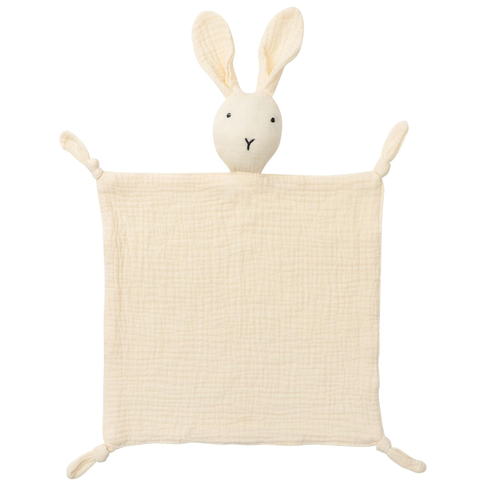 Newborn Baby Loveys Security Blanket Muslin Soft & Breathable, Muslin Cotton Bunny Lovies for Bab... | Amazon (US)