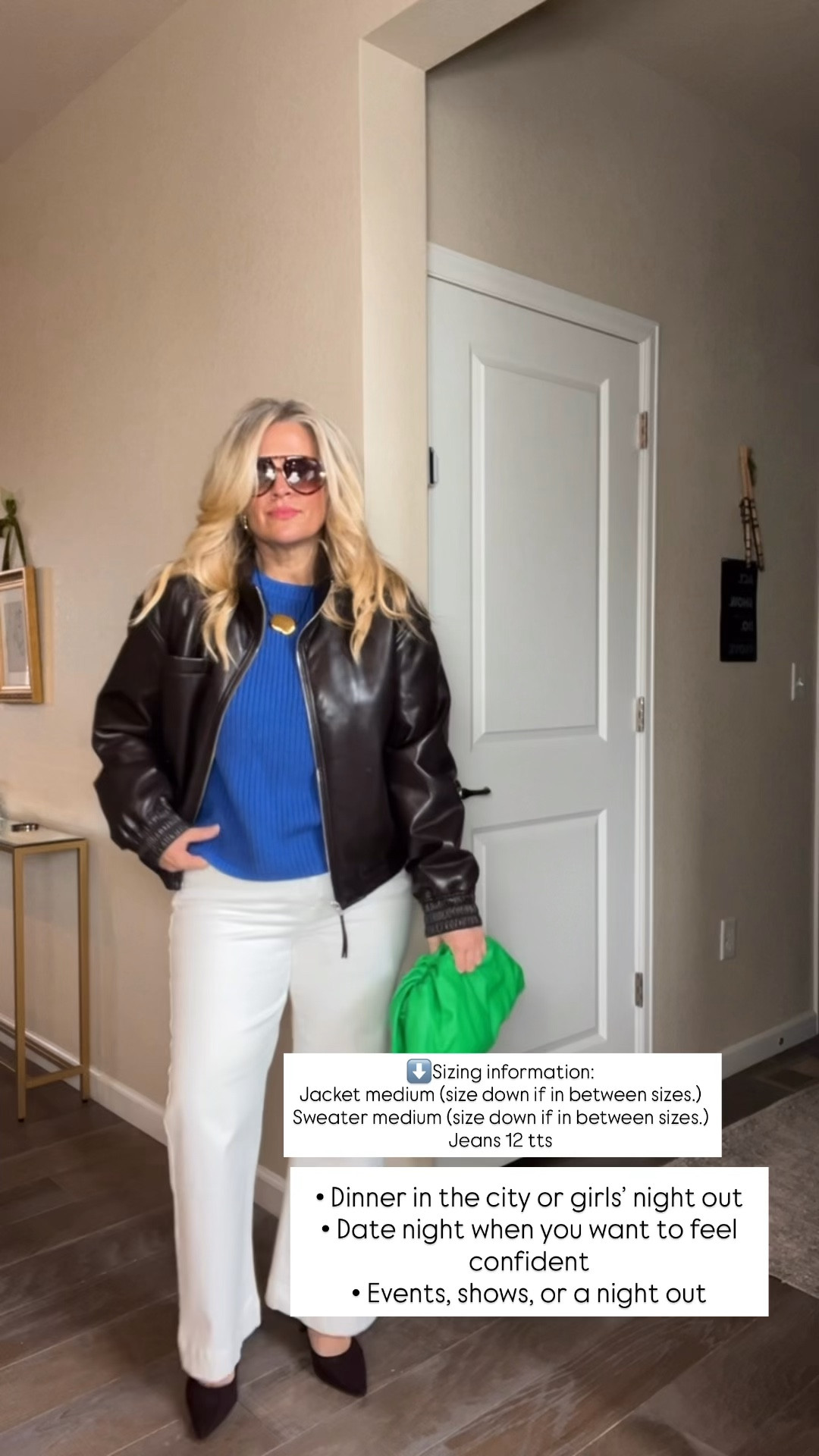  ✨Tap the bell, save and ❤️ for over 40 fashion, midlife style, midsize fashion and luxury looks for less. 

This is what I reach for when I want to feel instantly put together and confident 👏

The structured jacket gives that lift up top (always step one), while the wide-leg pants create a long, clean line through the body.

Nothing clingy. Nothing fussy.
Just strong structure + great proportions.

And that pop of color?
That’s what takes it from basic to intentional.

This is one of those outfits that makes you stand taller the second you put it on.

Confident. Polished. Effortless.

👑"Helping you look good, feel good!" - Lindsey Denver

Spring looks, Midlife style for real women who want to feel confident again. Over 40 fashion and over 50 style that works with changing bodies, perimenopause shifts, and real life. Think midsize fashion, Gen X style and up, body confidence, and mom outfits that feel polished, comfortable, and elevated...because style over 45 and over 50 should feel effortless, not stressful. 


#LTKOver40 #LTKMidsize #LTKPlusSize