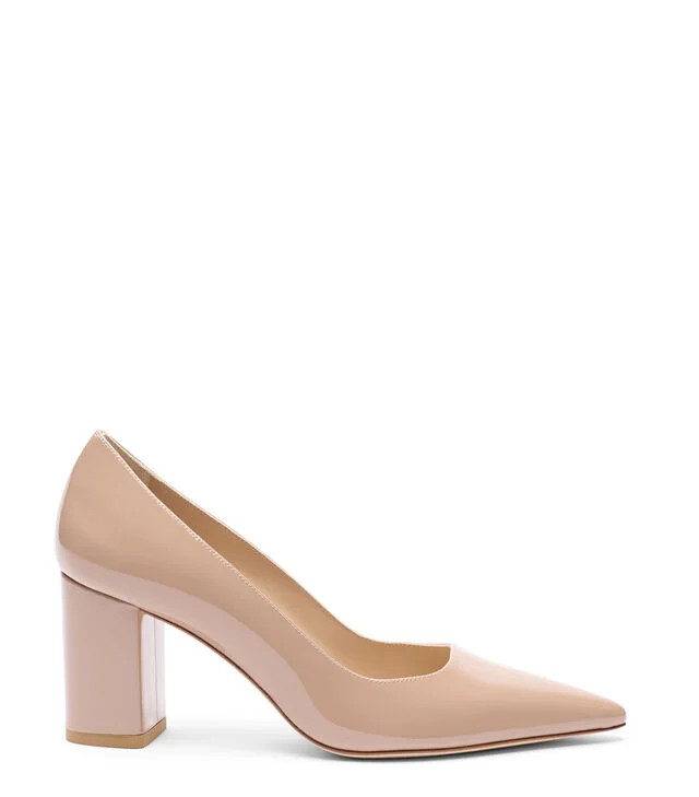 STUART POWER BLOCK 75 in FAWN for Women | Stuart Weitzman\u00ae UK | Stuart Weitzman EU & UK