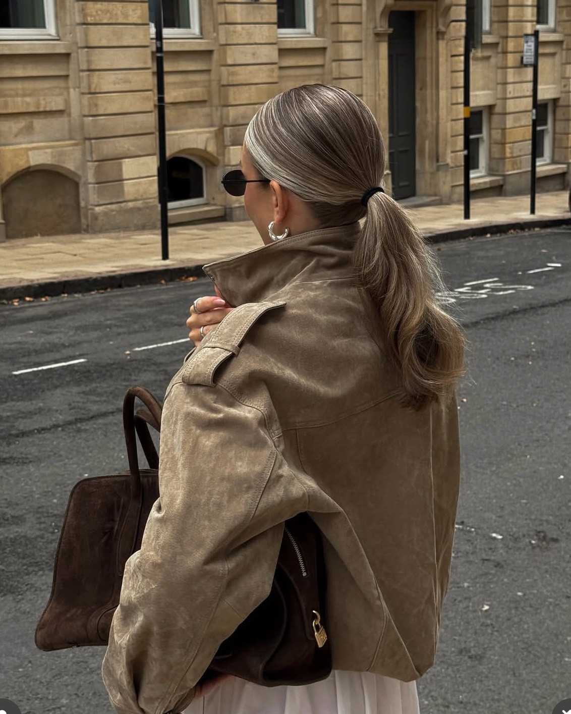 Zara suede jacket & white skirt 🤍

Transitional outfit, biker jacket, suede bag, suede shoes, silver earrings 

#LTKautumn #LTKuk #LTKstyletip