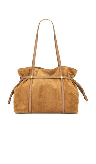 Veronica Beard Suede Lasso Bag in Brown. | Revolve Clothing (Global)