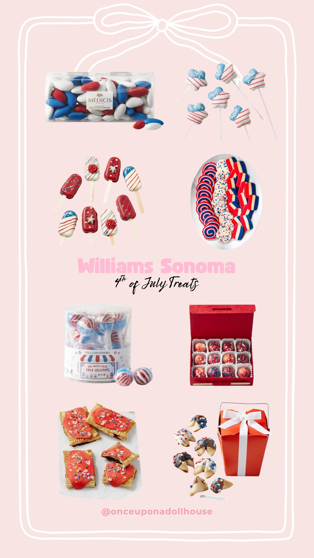 Williams Sonoma 4th of July Treats! Patriotic Finds

#LTKsummer #LTKfestival #LTKhome