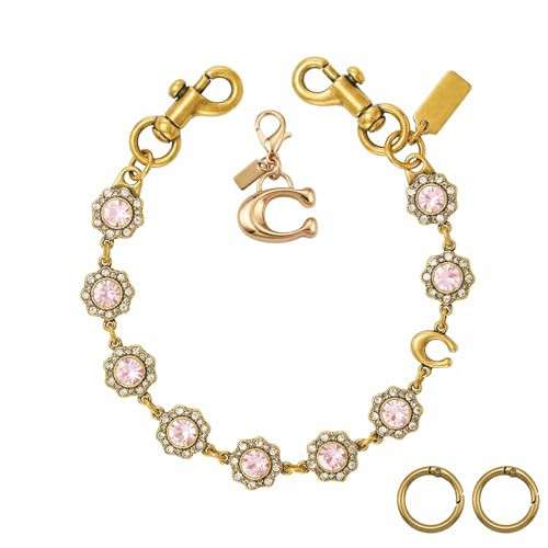 SOPKTA Bag Charms, Bag Charm Chain, Purse Charms for Handbags,flower-shaped women's purse chain -C&Flower chain | Amazon (US)