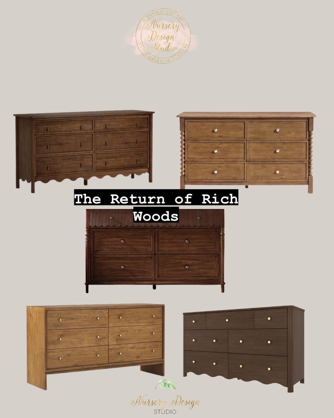 May Edit- The return of rich wood - love these nursery dressers

#LTKBump #LTKHome #LTKSaleAlert