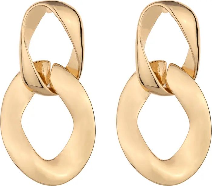 Twisted Curb Link Drop Earrings | Nordstrom Rack